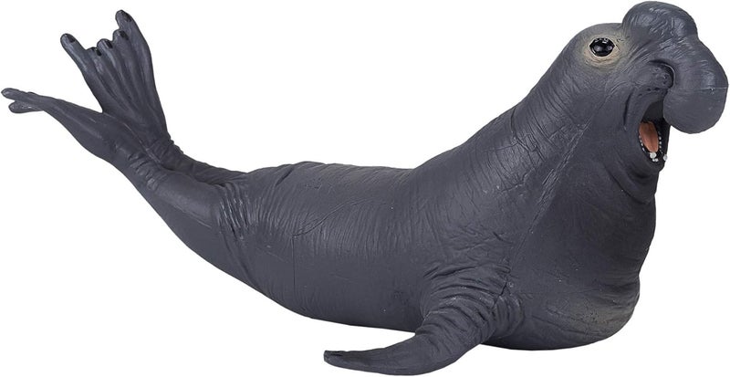 MOJO Sea Elephant Realistic International Wildlife Toy Replica Hand Painted Figurine - Image 1